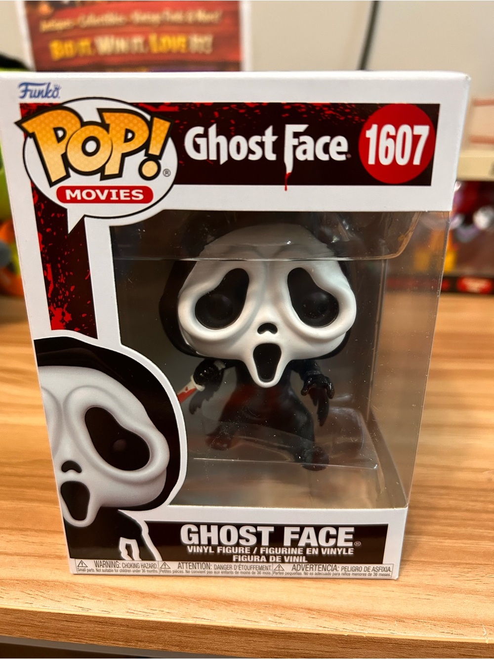 Funko Pop! Movies Ghost Face Vinyl Figure - White & Black